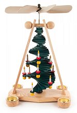 Tannenbaum Pyramid<br>Single Tiered Tea Light